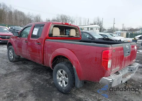 2012 Nissan Frontier Sv z USA, uszkodzony, nr VIN 1N6AD0FV3CC443786
